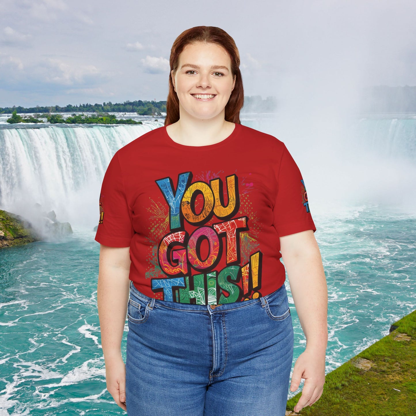 💥 Inspirational  💥  Uplifting  💥 Unisex  Jersey  T-Shirt  💥  You  Got  This!   💥 Motivational  💥 T-Shirts  for  Fitness 💥 &  Everyday  Wear 💥  Sizes   XS - 4XL 💥 Birthday  Gift 💥 17  Different  Colors  to  Choose  From  💥