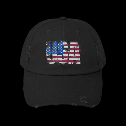 💥 Unisex 💥 USA 💥 Red White and Blue 💥 Distressed Cap 💥 One Size 💥 D Ring Closure 💥 Colors💥 Black 💥 Light Olive 💥 Scotland Blue 💥 Nickel 💥 Stone 💥 True Pink 💥
