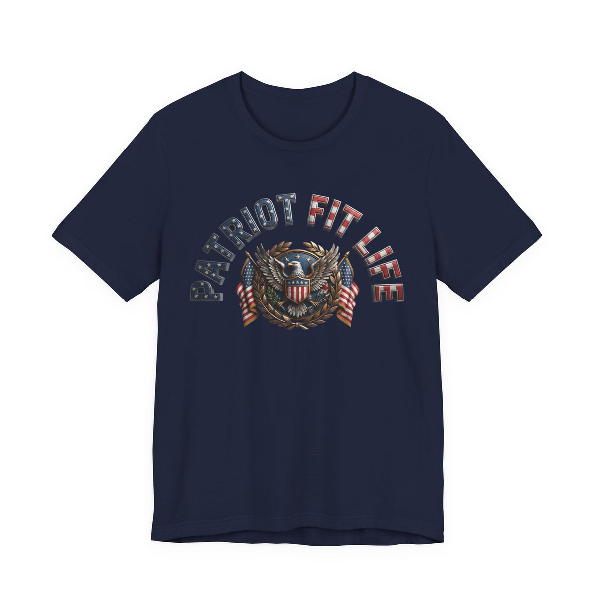 Patriot Fit Life Tee - American Eagle Flag Graphic T-Shirt
