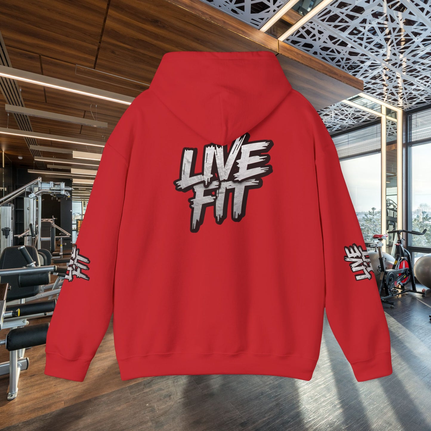 LIVE FIT Hoodie S-5XL - Unisex Heavy Blend™ Hooded Sweatshirt for Fitness Enthusiasts - Workout Apparel -  Gym Wear -  Casual Style - Gift for [...]