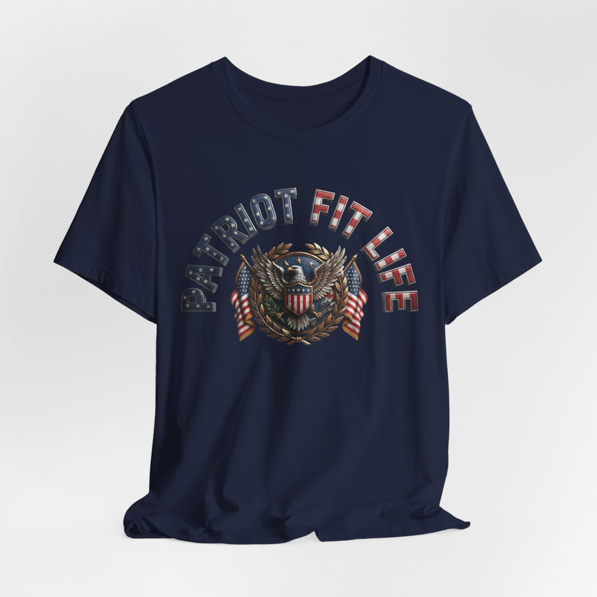 Patriot Fit Life Tee - American Eagle Flag Graphic T-Shirt