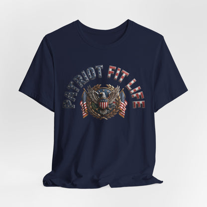 Patriot Fit Life Tee - American Eagle Flag Graphic T-Shirt