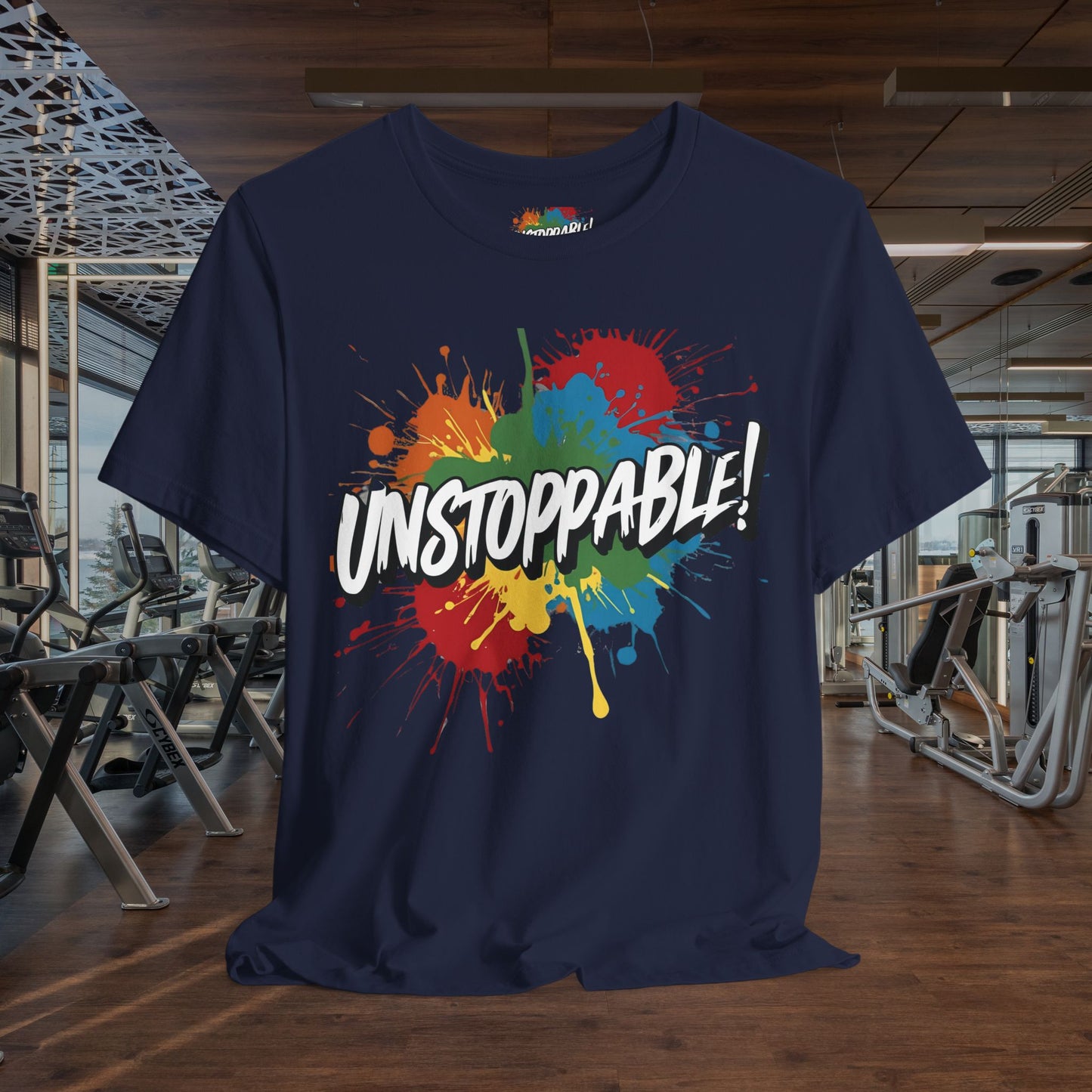 Unstoppable Design Tee - Vintage  Retro  Unisex  Tee - Classic  T-Shirt - Graphic Tee - Casual  Shirt - Short  Sleeve  Shirt