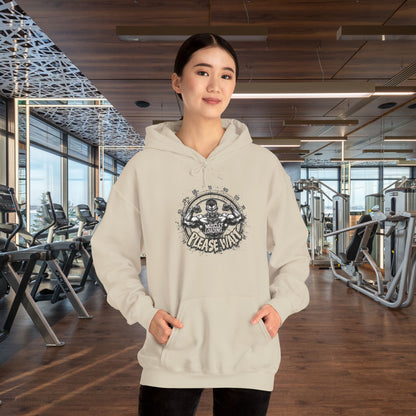 Unisex - Muscles Loading…Please Wait - Heavy Blend™ Hooded Sweatshirt - Motivational Fitness Hoodie - Workout Sweatshirt - Gym Apparel - Inspirational Gift - Holiday Gift