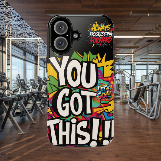 Vibrant  Motivational Tough Cell Phone Cases