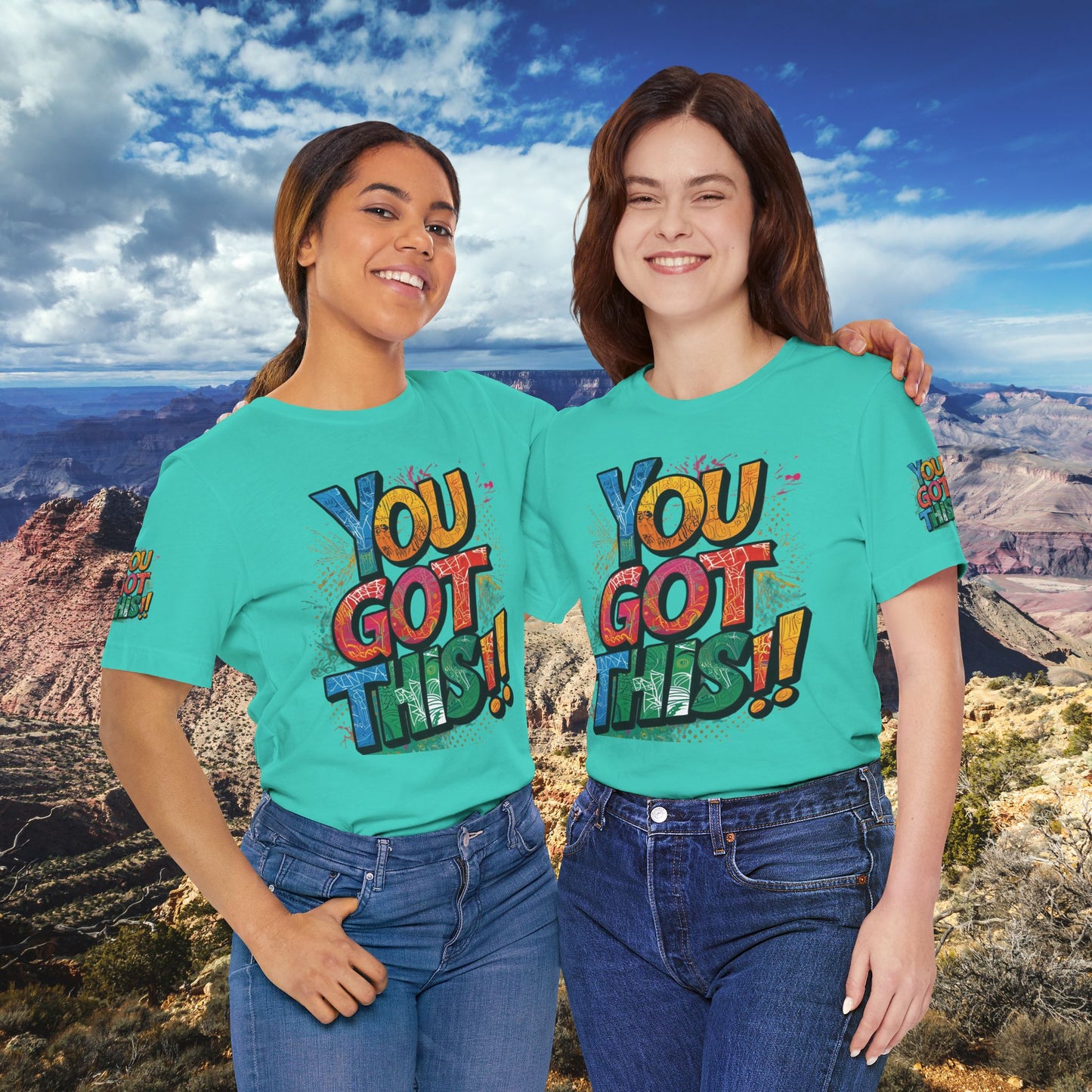 💥 Inspirational  💥  Uplifting  💥 Unisex  Jersey  T-Shirt  💥  You  Got  This!   💥 Motivational  💥 T-Shirts  for  Fitness 💥 &  Everyday  Wear 💥  Sizes   XS - 4XL 💥 Birthday  Gift 💥 17  Different  Colors  to  Choose  From  💥