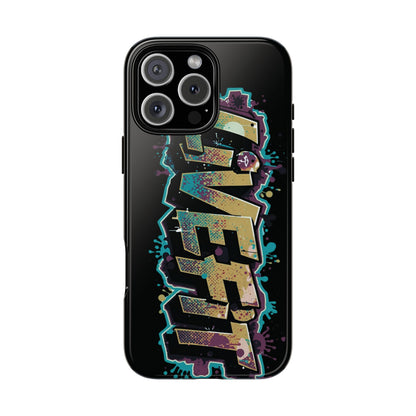Stylish - Live Fit - Tough Phone Cases - Smartphone Protection - Multiple Sizes - Holiday Gift - Christmas Gift - Birthday Gift