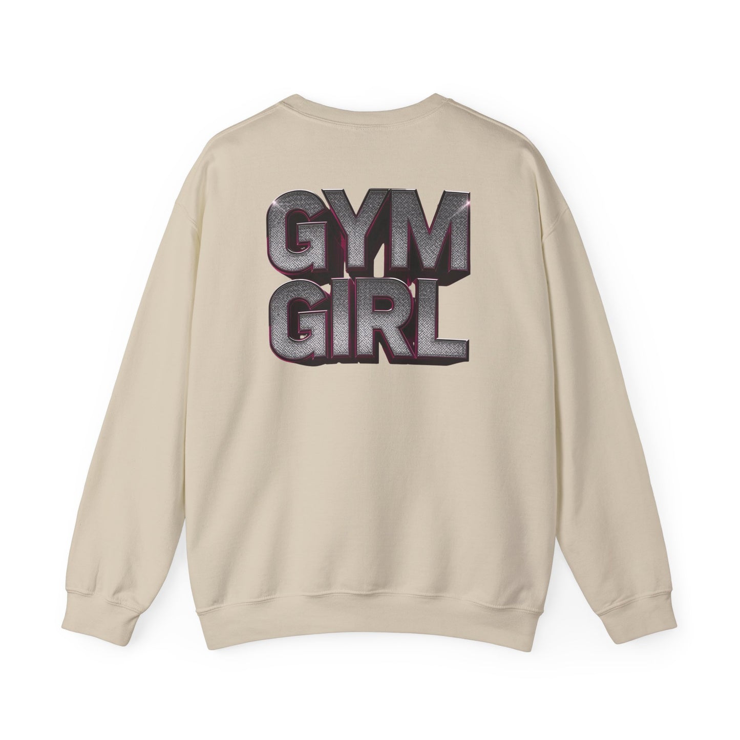 Gym Girl Crewneck Sweatshirt - Stylish Fitness Apparel - Women's Workout Sweatshirt - S-4XL
