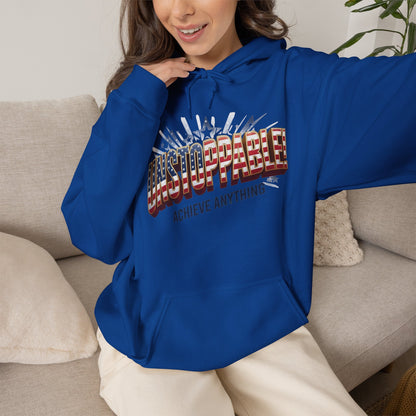 UNSTOPPABLE! Hoodie — Patriot Fit Life Graphic Sweatshirt | LIVE FIT