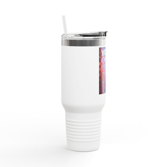 Motivational Your Limit Is Only You! Insulated 40oz Travel Mug