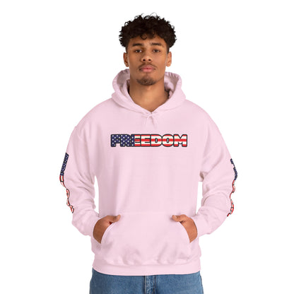 Patriotic Freedom Hoodie - Unisex American Flag Sweatshirt - Red White and Blue - Comfortable Pullover for Celebrations -  Perfect for Independence Day -  Gift [...]
