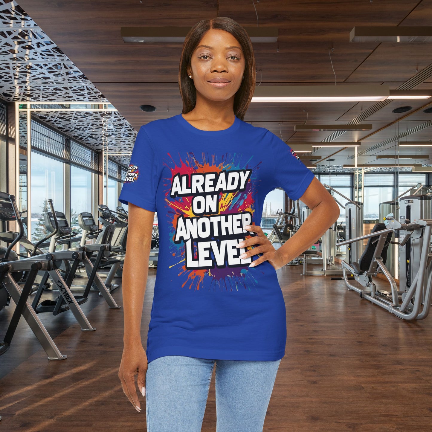 💥 Colorful  💥 Motivation  Tee 💥  'Already on Another Level'  💥 8  Different  Colors  💥 Sizes  XS - 5XL 💥