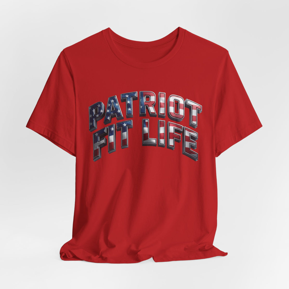 Patriot Fit Life T-Shirt — American Flag Fitness Tee