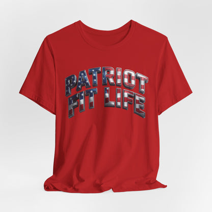 Patriot Fit Life T-Shirt — American Flag Fitness Tee