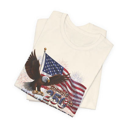 American Eagle Flag T-Shirt | Home of the Brave 250th Anniversary Tee