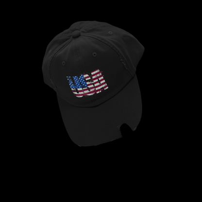 💥 Unisex 💥 USA 💥 Red White and Blue 💥 Distressed Cap 💥 One Size 💥 D Ring Closure 💥 Colors💥 Black 💥 Light Olive 💥 Scotland Blue 💥 Nickel 💥 Stone 💥 True Pink 💥