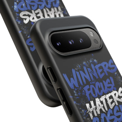 Tough Phone Cases - Winners Focus Hater's Gossip Design