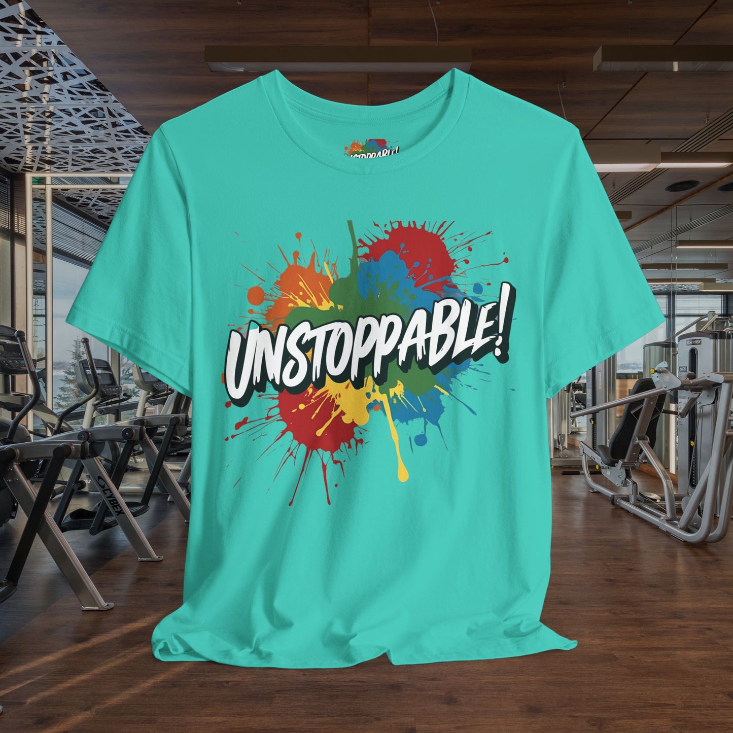 Unstoppable Design Tee - Vintage  Retro  Unisex  Tee - Classic  T-Shirt - Graphic Tee - Casual  Shirt - Short  Sleeve  Shirt