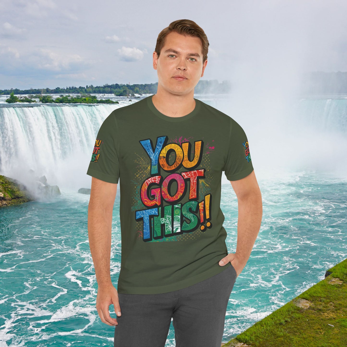 💥 Inspirational  💥  Uplifting  💥 Unisex  Jersey  T-Shirt  💥  You  Got  This!   💥 Motivational  💥 T-Shirts  for  Fitness 💥 &  Everyday  Wear 💥  Sizes   XS - 4XL 💥 Birthday  Gift 💥 17  Different  Colors  to  Choose  From  💥