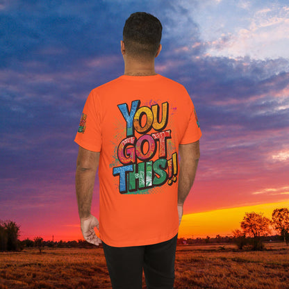 💥 Inspirational  💥  Uplifting  💥 Unisex  Jersey  T-Shirt  💥  You  Got  This!   💥 Motivational  💥 T-Shirts  for  Fitness 💥 &  Everyday  Wear 💥  Sizes   XS - 4XL 💥 Birthday  Gift 💥 17  Different  Colors  to  Choose  From  💥