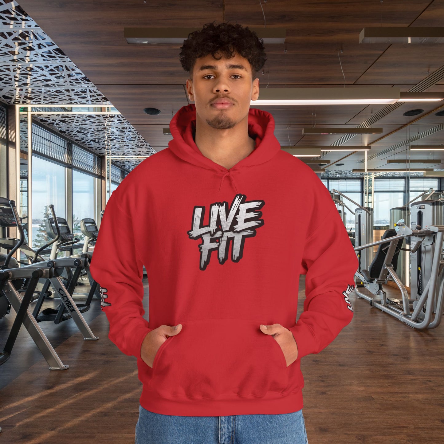 LIVE FIT Hoodie S-5XL - Unisex Heavy Blend™ Hooded Sweatshirt for Fitness Enthusiasts - Workout Apparel -  Gym Wear -  Casual Style - Gift for [...]