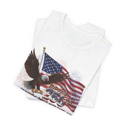 American Eagle Flag T-Shirt | Home of the Brave 250th Anniversary Tee