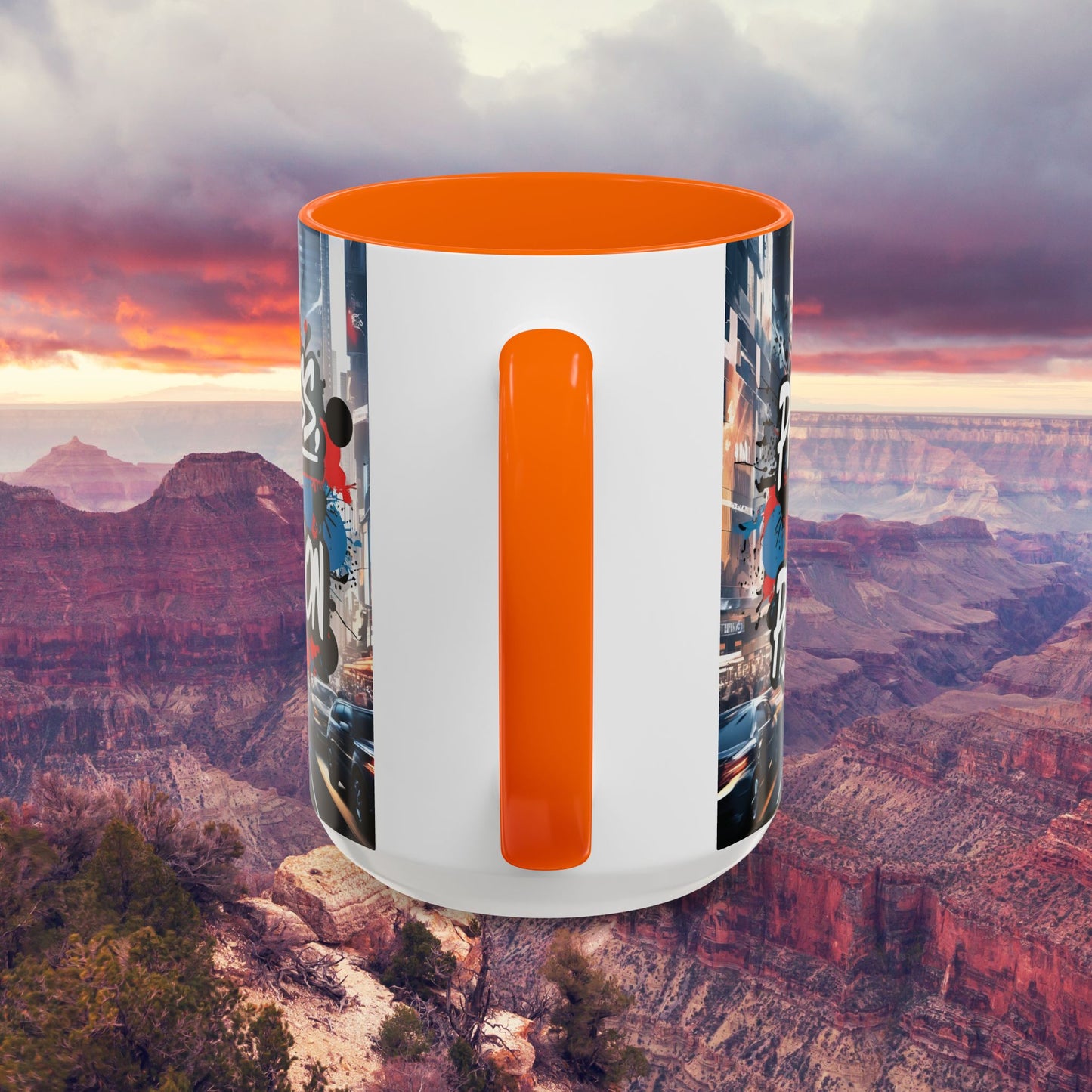 Progress Not Perfection! Graffiti Style Mug - Vibrant Design - 11oz/15oz - 8 Colors