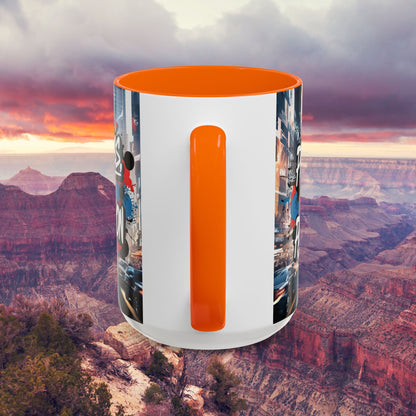 Progress Not Perfection! Graffiti Style Mug - Vibrant Design - 11oz/15oz - 8 Colors