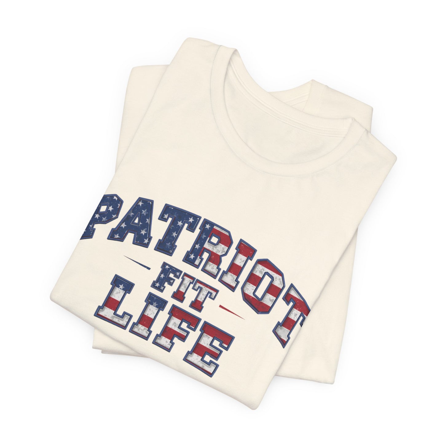 Patriot Fit Life T-Shirt | American Flag Stars & Stripes Athletic Tee