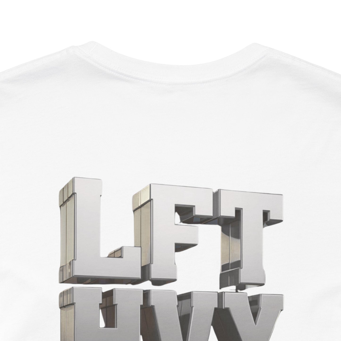 Lift Heavy Shit - LFT HVY SHT - 3D Gym T-Shirt - Bold Weightlifting Tee