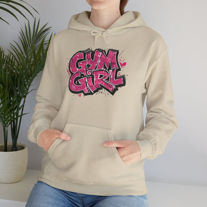 Stylish - Gym Girl Print - Hoodie - S - 5XL - Fitness -