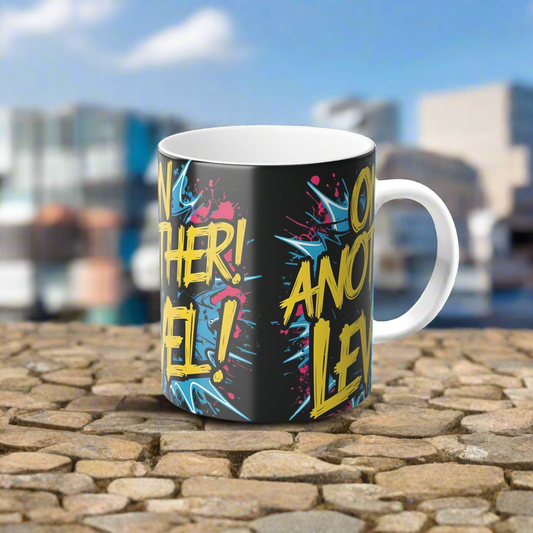 💥 Color Morphing Mug 💥 "On Another Level!" 💥 Design💥 Motivational Coffee Cup💥 Microwave Safe 💥 Hand Wash Only 💥