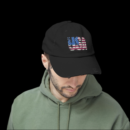 💥 Unisex 💥 USA 💥 Red White and Blue 💥 Distressed Cap 💥 One Size 💥 D Ring Closure 💥 Colors💥 Black 💥 Light Olive 💥 Scotland Blue 💥 Nickel 💥 Stone 💥 True Pink 💥