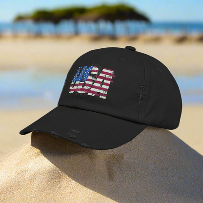 💥 Unisex 💥 USA 💥 Red White and Blue 💥 Distressed Cap 💥 One Size 💥 D Ring Closure 💥 Colors💥 Black 💥 Light Olive 💥 Scotland Blue 💥 Nickel 💥 Stone 💥 True Pink 💥