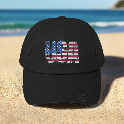 💥 Unisex 💥 USA 💥 Red White and Blue 💥 Distressed Cap 💥 One Size 💥 D Ring Closure 💥 Colors💥 Black 💥 Light Olive 💥 Scotland Blue 💥 Nickel 💥 Stone 💥 True Pink 💥