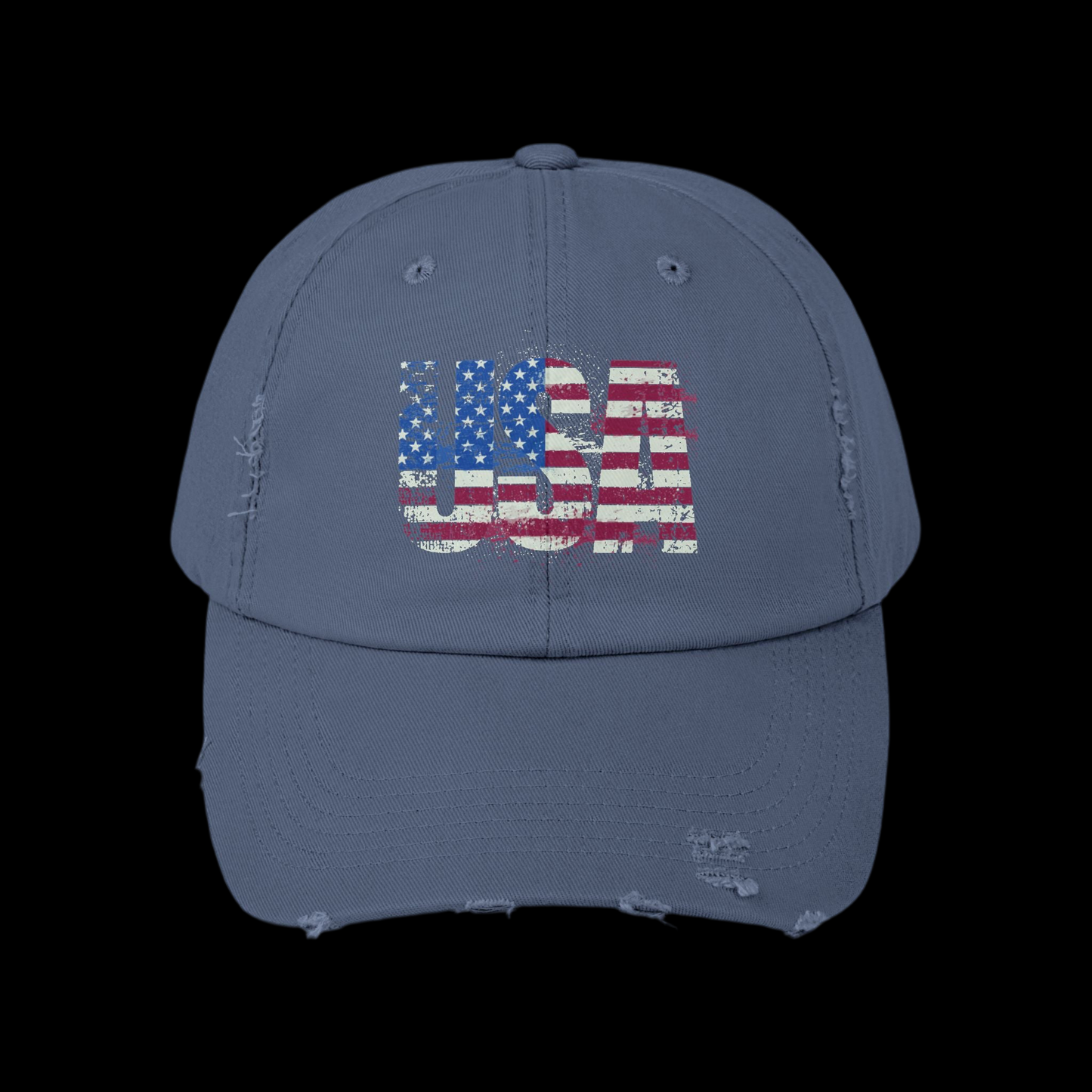 💥 Unisex 💥 USA 💥 Red White and Blue 💥 Distressed Cap 💥 One Size 💥 D Ring Closure 💥 Colors💥 Black 💥 Light Olive 💥 Scotland Blue 💥 Nickel 💥 Stone 💥 True Pink 💥