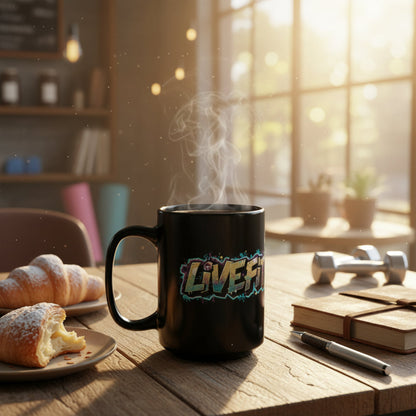 Live Fit Motivational Mug (11oz/15oz)