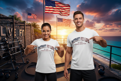 Patriot Fit Life Tee - Strength - Honor - Pride - Graphic T-Shirt - LIVE FIT