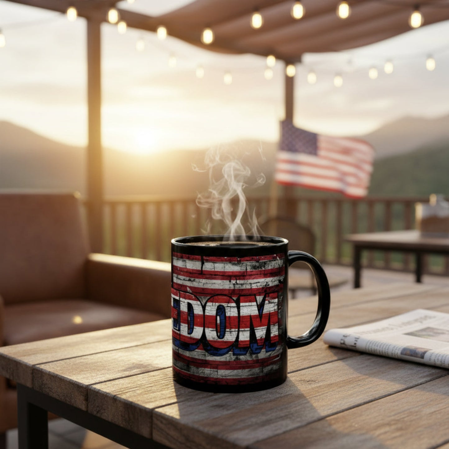 Patriotic Freedom Mug (11oz/15oz)