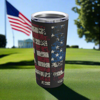 💥Tumbler 20oz 💥 USA Pride 💥 Stainless Steel 💥Red White and Blue 💥 Hot or Cold