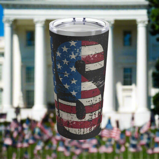 💥Tumbler 20oz 💥 USA Pride 💥 Stainless Steel 💥Red White and Blue 💥 Hot or Cold
